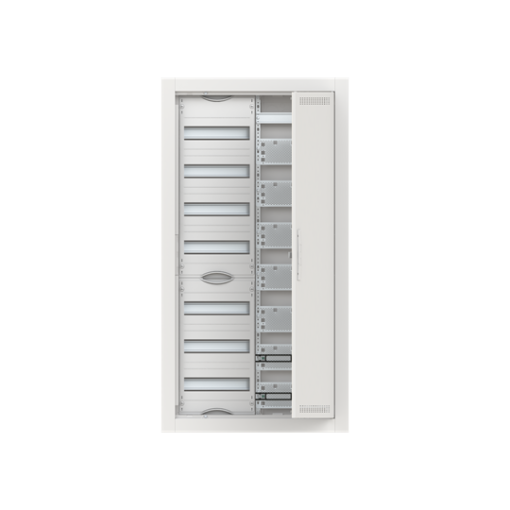 ComfortLine Compact distribution board, Flush mounting, 84 SU, Isolated Class II, IP30, Rows 7, 1164 mm x 615 mm x 125 mm