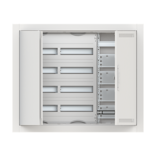 ComfortLine Compact distribution board, Flush mounting, 96 SU, Isolated Class II, IP30, Rows 4, 714 mm x 865 mm x 125 mm