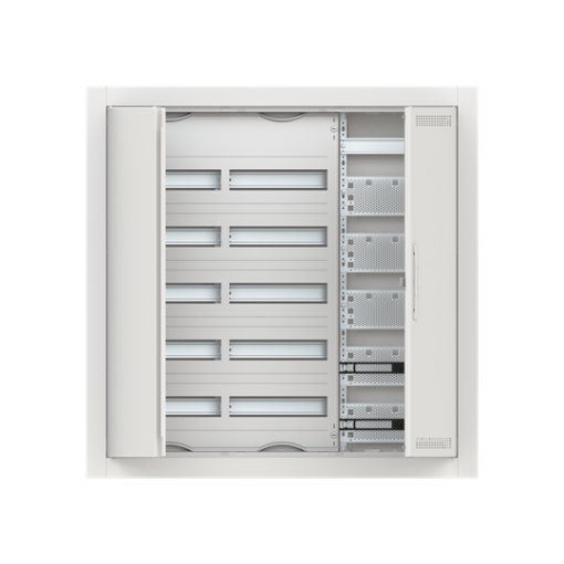ComfortLine Compact distribution board, Flush mounting, 120 SU, Isolated Class II, IP30, Rows 5, 864 mm x 865 mm x 125 mm