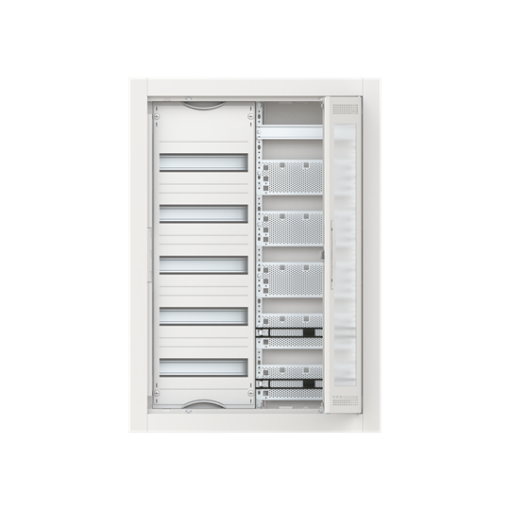 ComfortLine Compact distribution board, Flush mounting, 60 SU, Isolated Class II, IP30, Rows 5, 864 mm x 615 mm x 125 mm