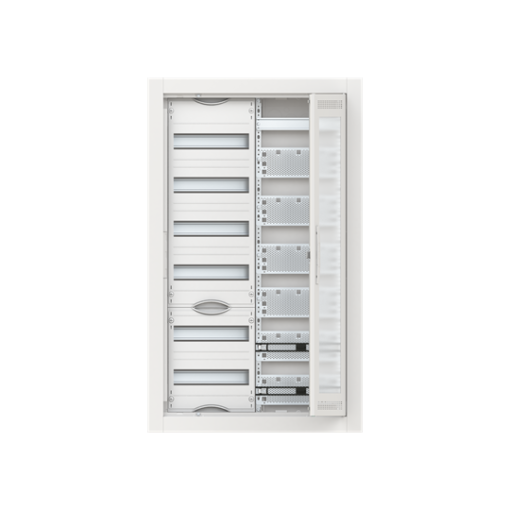 ComfortLine Compact distribution board, Flush mounting, 72 SU, Isolated Class II, IP30, Rows 6, 1014 mm x 615 mm x 125 mm