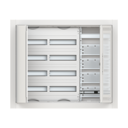 ComfortLine Compact distribution board, Flush mounting, 96 SU, Isolated Class II, IP30, Rows 4, 714 mm x 865 mm x 125 mm