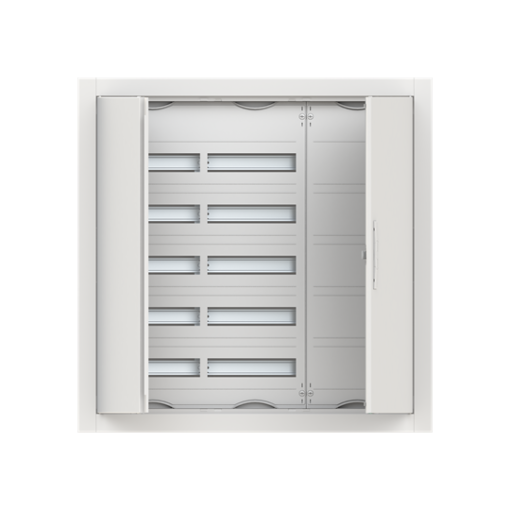 ComfortLine Compact distribution board, Flush mounting, 120 SU, Isolated Class II, IP30, Rows 5, 864 mm x 865 mm x 125 mm