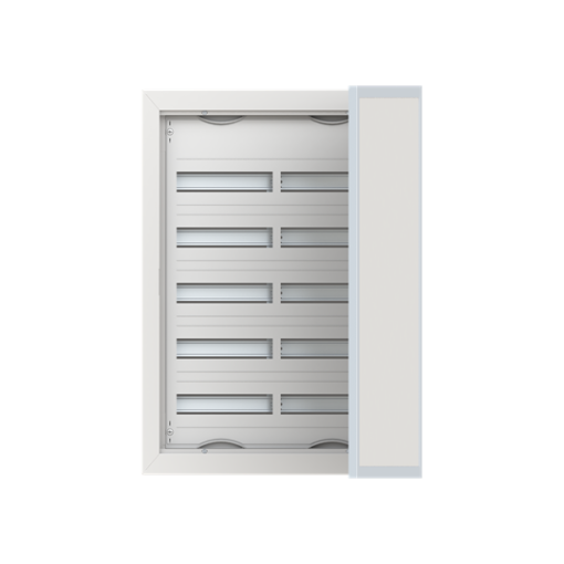 ComfortLine Compact distribution board, Flush mounting, 120 SU, Isolated Class II, IP30, Rows 5, 864 mm x 615 mm x 125 mm