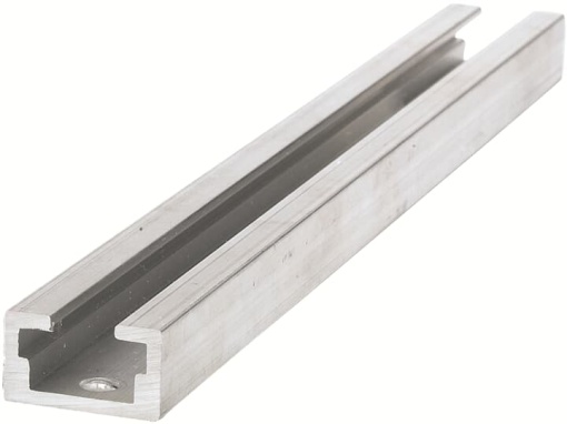 C profile rails, 25 mm x 446 mm x 14 mm