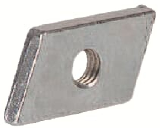 Interior fitting system, 20 mm x 20 mm x 4 mm