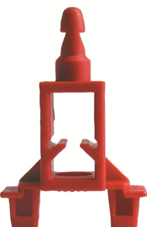 Interior fitting system, 34.5 mm x 41 mm x 16 mm