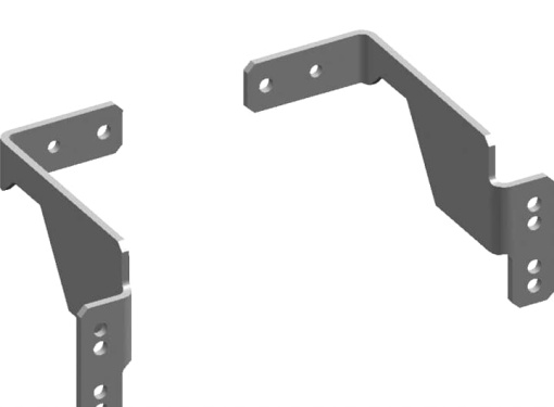 Interior fitting system, 70 mm x 87 mm x 76 mm