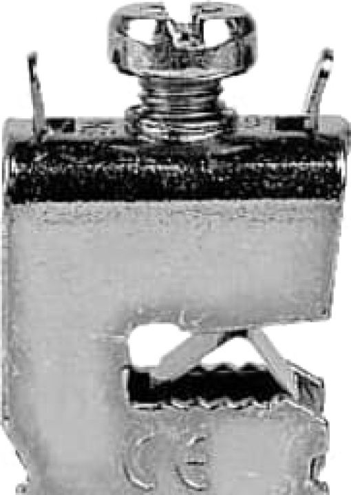 Terminals, 17 mm x 15.5 mm x 47 mm