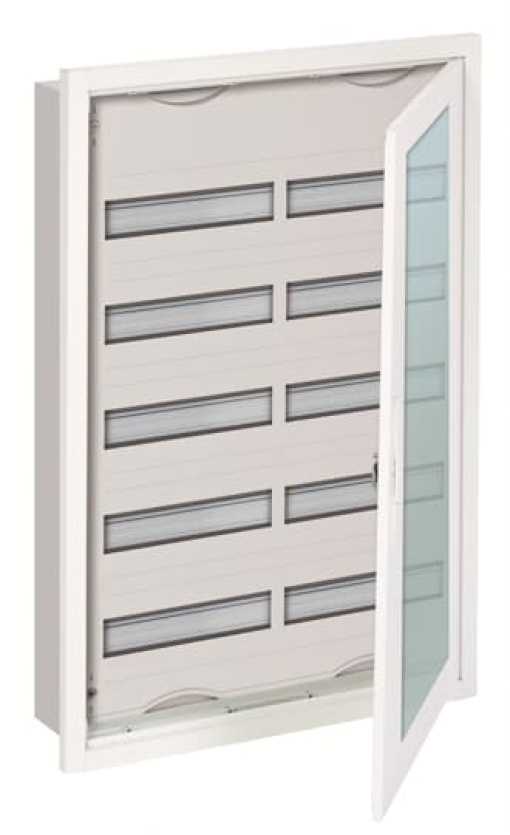 U52TE U Compact distribution board Flush mounting 120 SU Isolated Class II IP31 Field Width 2 Rows 5 834 mm x 560 mm x 120 mm