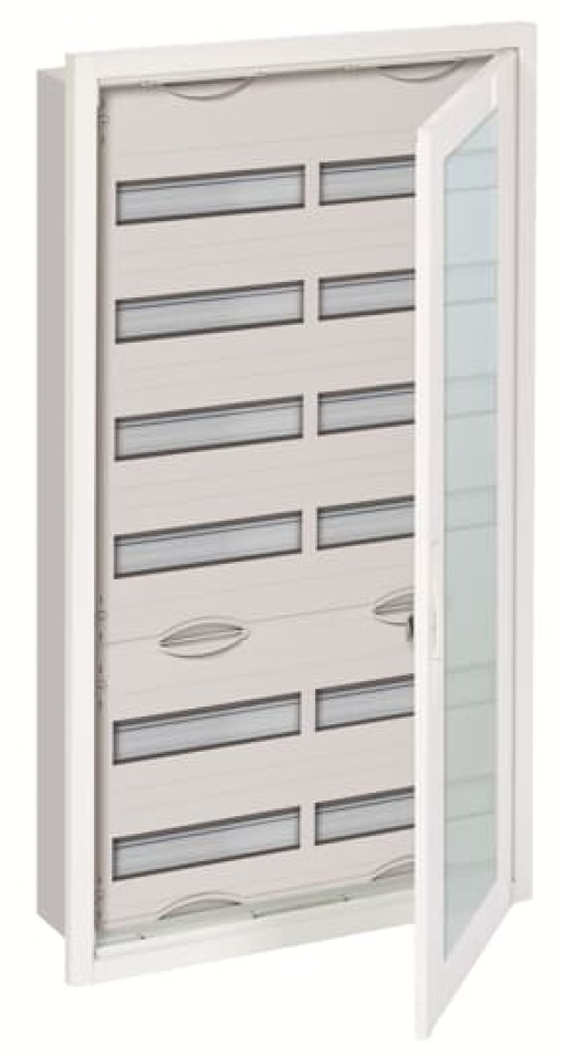 U62TE U Compact distribution board Flush mounting 144 SU Isolated Class II IP31 Field Width 2 Rows 6 984 mm x 560 mm x 120 mm