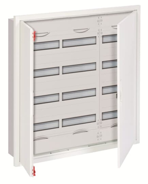 U53R4 U Compact distribution board Flush mounting 144 SU Isolated Class II IP31 Field Width 3 Rows 4 834 mm x 810 mm x 120 mm