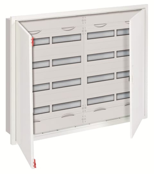 U54R4 U Compact distribution board Flush mounting 192 SU Isolated Class II IP31 Field Width 4 Rows 4 834 mm x 1060 mm x 120 mm