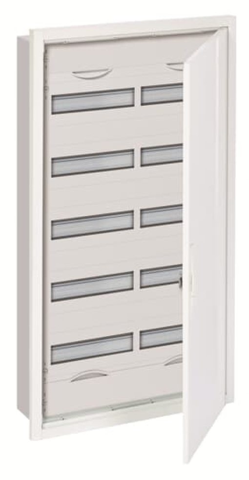 U62R5 U Compact distribution board Flush mounting 120 SU Isolated Class II IP31 Field Width 2 Rows 5 984 mm x 560 mm x 120 mm