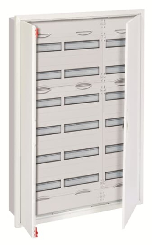U73R6 U Compact distribution board Flush mounting 216 SU Isolated Class II IP31 Field Width 3 Rows 6 1134 mm x 810 mm x 120 mm