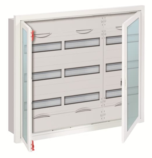 U43TR3 U Compact distribution board Flush mounting 108 SU Isolated Class II IP31 Field Width 3 Rows 3 684 mm x 810 mm x 120 mm