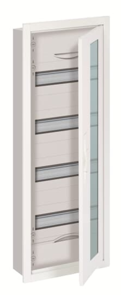 U51TR4 U Compact distribution board Flush mounting 48 SU Isolated Class II IP31 Field Width 1 Rows 4 834 mm x 310 mm x 120 mm