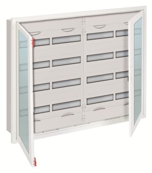 U54TR4 U Compact distribution board Flush mounting 192 SU Isolated Class II IP31 Field Width 4 Rows 4 834 mm x 1060 mm x 120 mm