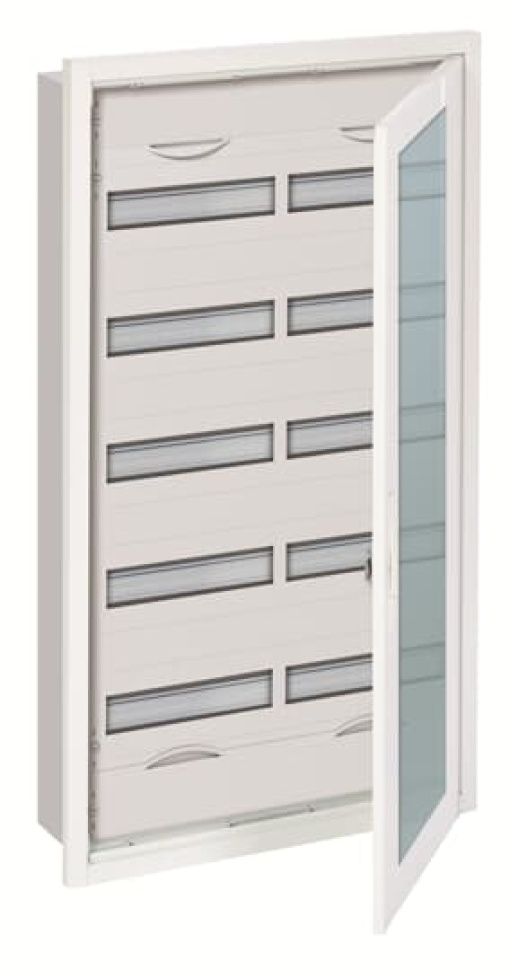 U62TR5 U Compact distribution board Flush mounting 120 SU Isolated Class II IP31 Field Width 2 Rows 5 984 mm x 560 mm x 120 mm