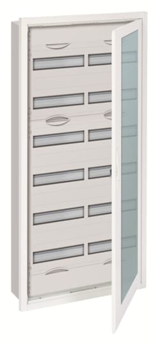U72TR6 U Compact distribution board Flush mounting 144 SU Isolated Class II IP31 Field Width 2 Rows 6 1134 mm x 560 mm x 120 mm