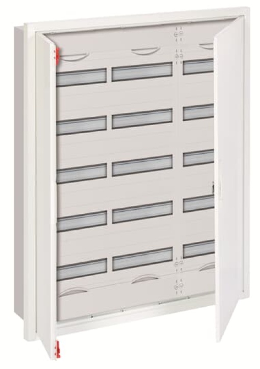 U63 U Compact distribution board Flush mounting 216 SU Isolated Class II IP31 Field Width 3 Rows 6 984 mm x 810 mm x 120 mm