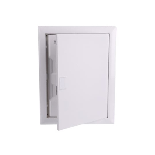 Consumer unit , Flush- hollow wall mounting, 24 modules, 2 rows, IP30,  Door Single, Steel Sheet, Dimensions 497 mm x 384 mm x 97 mm
