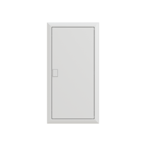 Consumer unit , Flush- hollow wall mounting, 48 modules, 4 rows, IP30,  Door Single, Steel Sheet, Dimensions 747 mm x 384 mm x 97 mm