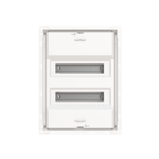 Consumer unit , Flush- hollow wall mounting, 24 modules, 2 rows, IP30,  Door Without Door, Dimensions 472 mm x 362 mm x 97 mm