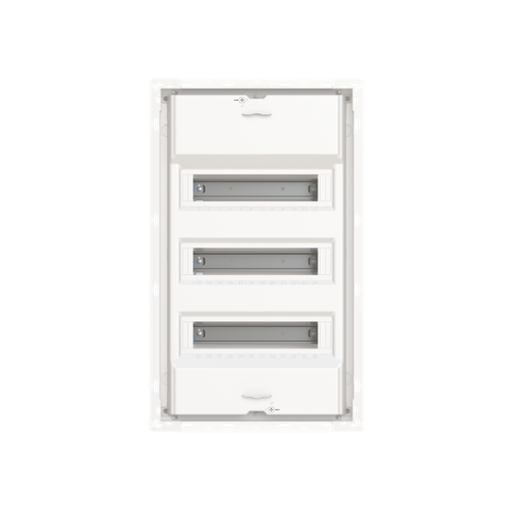 Consumer unit , Flush- hollow wall mounting, 36 modules, 3 rows, IP30,  Door Without Door, Dimensions 597 mm x 362 mm x 97 mm
