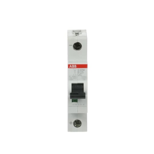 Miniature Circuit Breaker - S200MUC - 1P - 25 A - B - AC 10 kA
