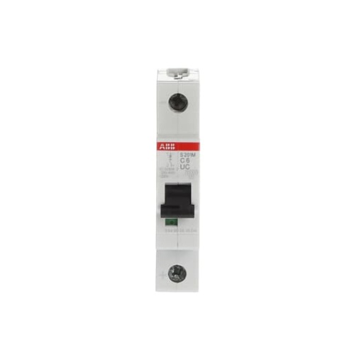 Miniature Circuit Breaker - S200MUC - 1P - 6 A - C