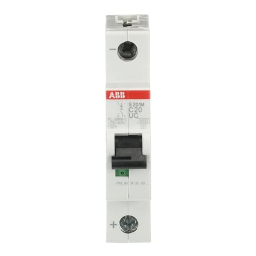 Miniature Circuit Breaker - S200MUC - 1P - 20 A - C - AC 10 kA