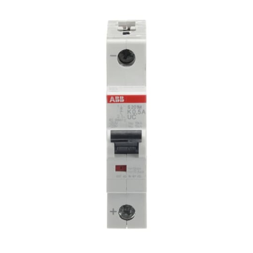 Miniature Circuit Breaker - S200MUC - 1P - 0.5 A - K - AC 10 kA
