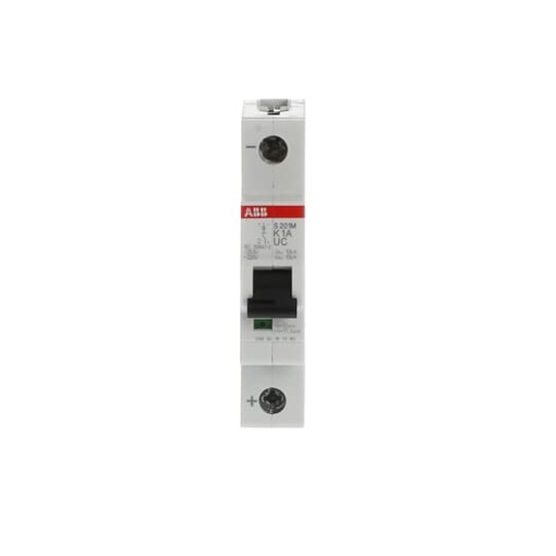 Miniature Circuit Breaker - S200MUC - 1P - 1 A - K - AC 10 kA