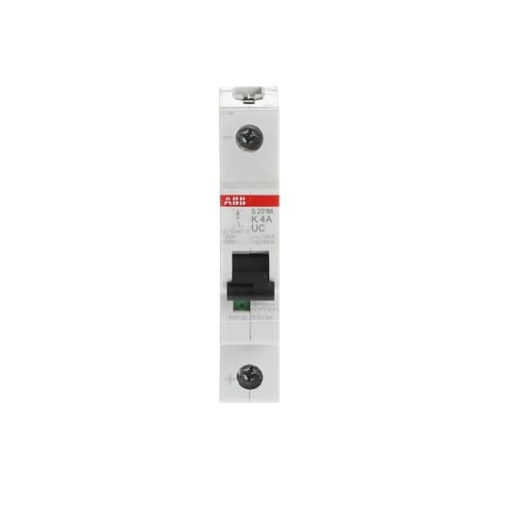 Miniature Circuit Breaker - S200MUC - 1P - 4 A - K - AC 10 kA