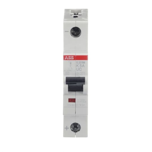 Miniature Circuit Breaker - S200MUC - 1P - 5 A - K