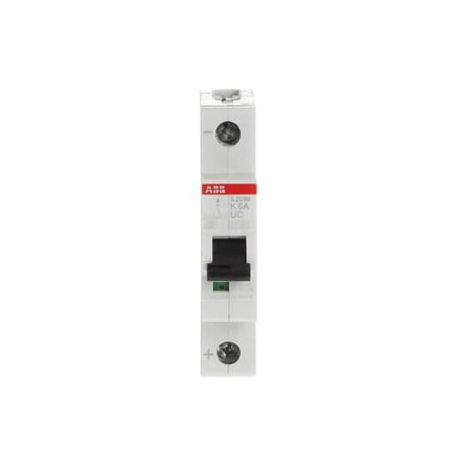Miniature Circuit Breaker - S200MUC - 1P - 6 A - K
