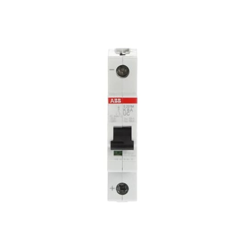 Miniature Circuit Breaker - S200MUC - 1P - 8 A - K