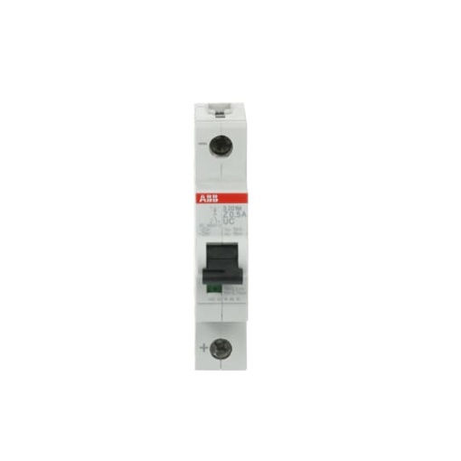 Miniature Circuit Breaker - S200MUC - 1P - 0.5 A - Z - AC 10 kA