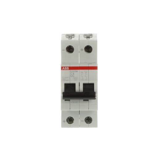 Miniature Circuit Breaker - S200MUC - 2P - 4 A - C - AC 10 kA
