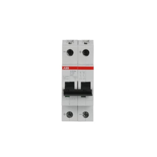 Miniature Circuit Breaker - S200MUC - 2P - 13 A - C - AC 10 kA