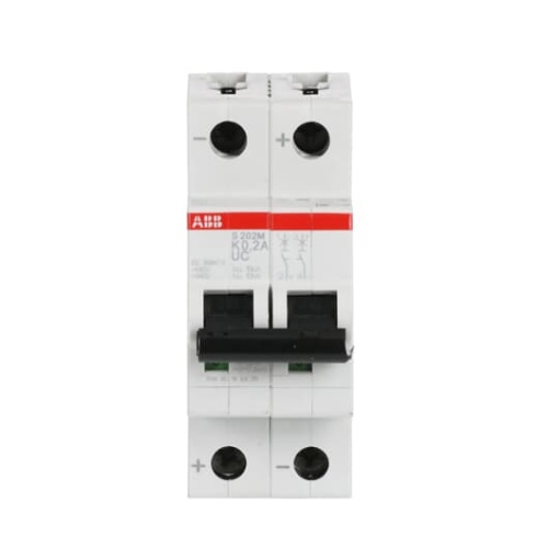 Miniature Circuit Breaker - S200MUC - 2P - 0.2 A - K - AC 10 kA