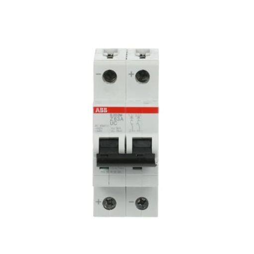 Miniature Circuit Breaker - S200MUC - 2P - 63 A - Z - AC 10 kA