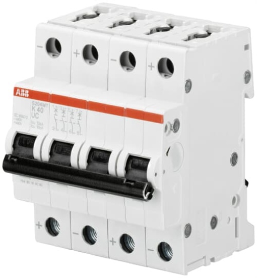 Miniature Circuit Breaker - S200MTUC - 4P - 0.75 A - K