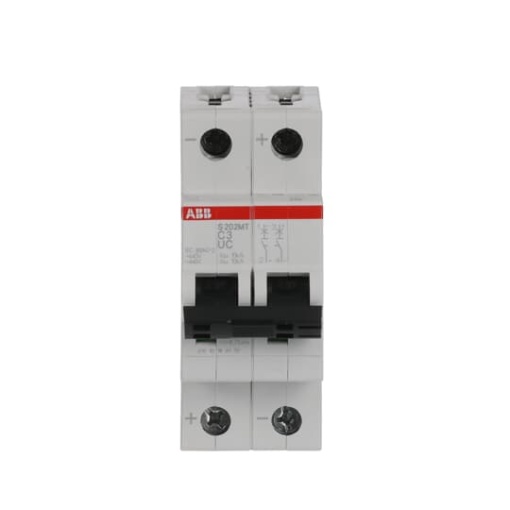 Miniature Circuit Breaker - S200MTUC - 2P - 3 A - C - AC 10 kA