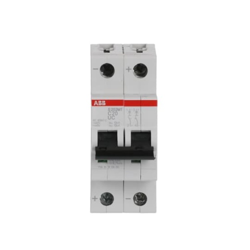 Miniature Circuit Breaker - S200MTUC - 2P - 20 A - C - AC 10 kA