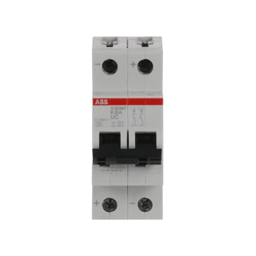Miniature Circuit Breaker - S200MTUC - 2P - 8 A - K - AC 7.5 kA