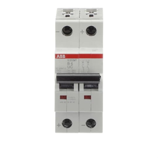 Miniature Circuit Breaker - S200MTUC - 2P - 6 A - B - AC 10 kA