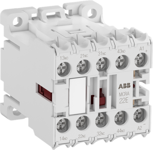 MCRA031AR1 Mini Contactor Relay 24 V AC  0 NO  0 NC  RingTongue Terminals