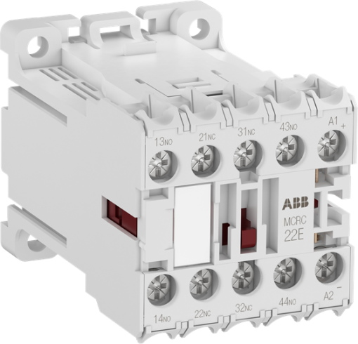 MCRC040ARB Mini Contactor Relay 12 V DC  0 NO  0 NC  RingTongue Terminals